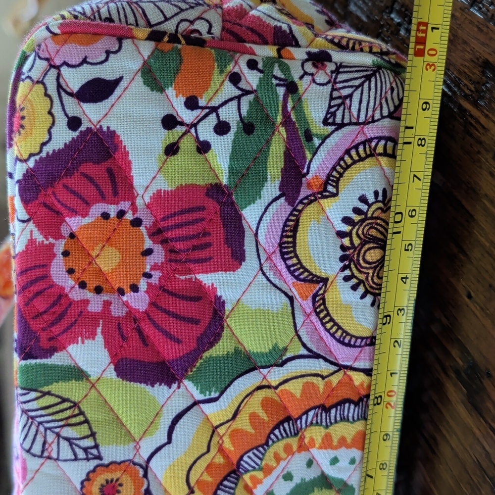 Vera Bradley Clemetine Floral Pink Tote Bag with Matching Wallet - Picture 14 of 16